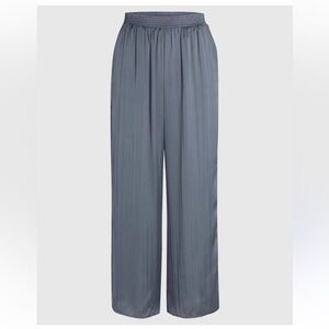 Splendid x Cella Jane Blue Gray Crinkle Pants Size Medium